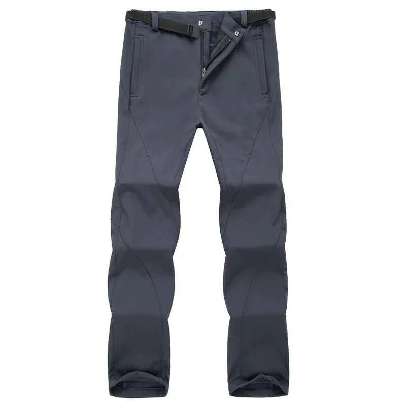 Women's Winter Thick Fleece Warm Pants Outdoor Softshell Sport Long Trousers Hiking Trekking Ski Waterproof Pants Plus Size 3XL