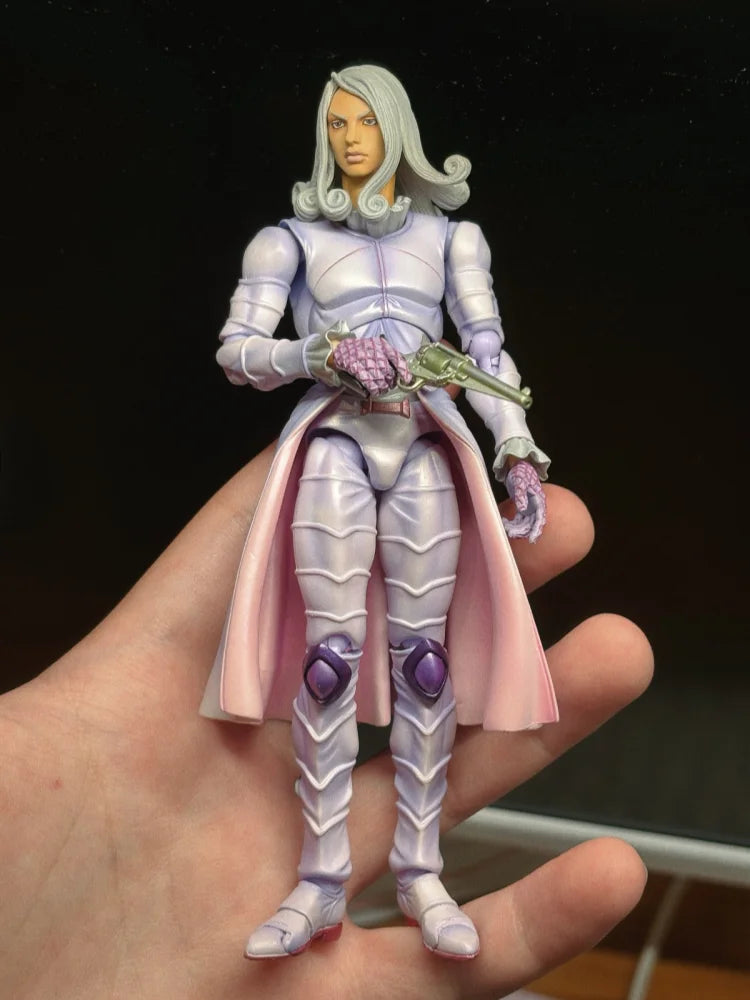 JOJO STEEL BALL RUN Funny Valentine Action Figure Medicos Chobitsu Kōdō 100% Original PVC Anime Model Toys Collection Doll Gift