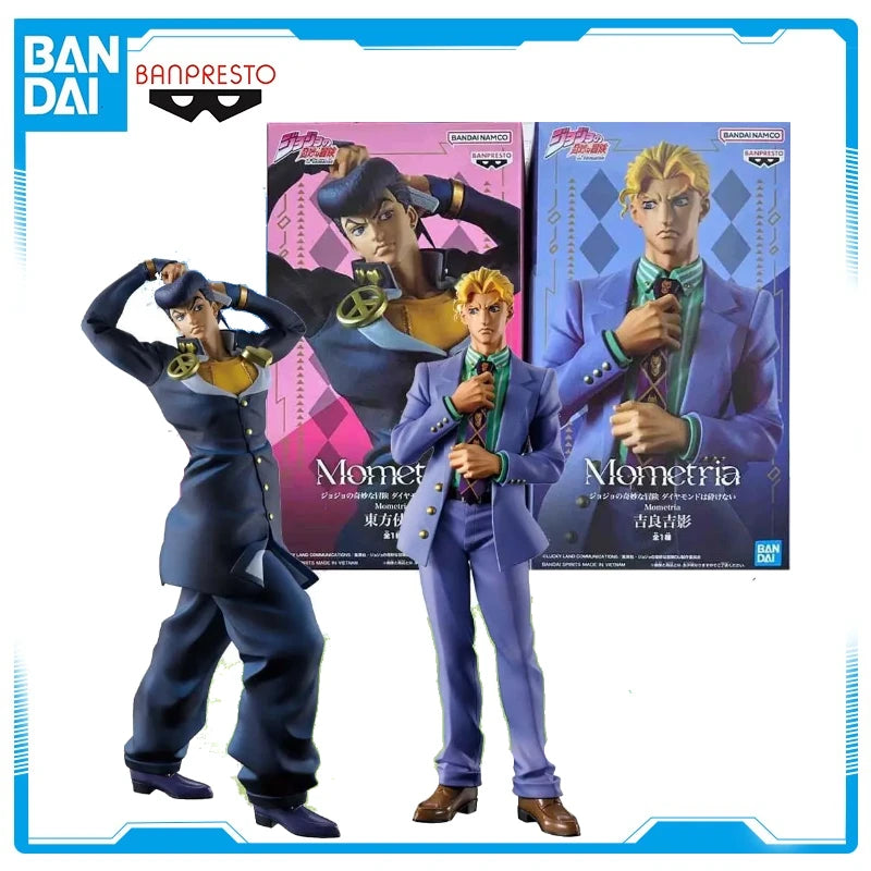 BANPRESTO Genuine JoJos Bizarre Adventure Diamonds Are Unbreakable Mometria Josuke Higashikata Yoshikage Kira Figure Anime Model