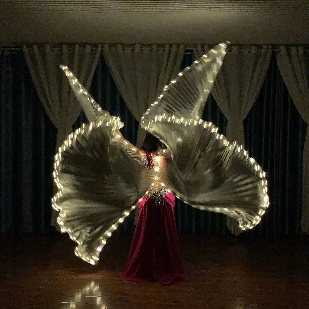 LED Isis Wings for Belly Dance & Performance
