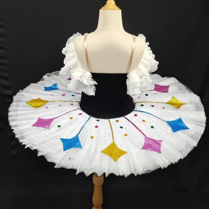 Harlequinade Pancake Tutu Ballet Dress for Girls & Women