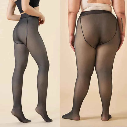 Thick Thermal Tights Stockings Women Warm Winter Sexy Translucent Pantyhose Leggings Female High Waist Elastic Slim Pantyhose