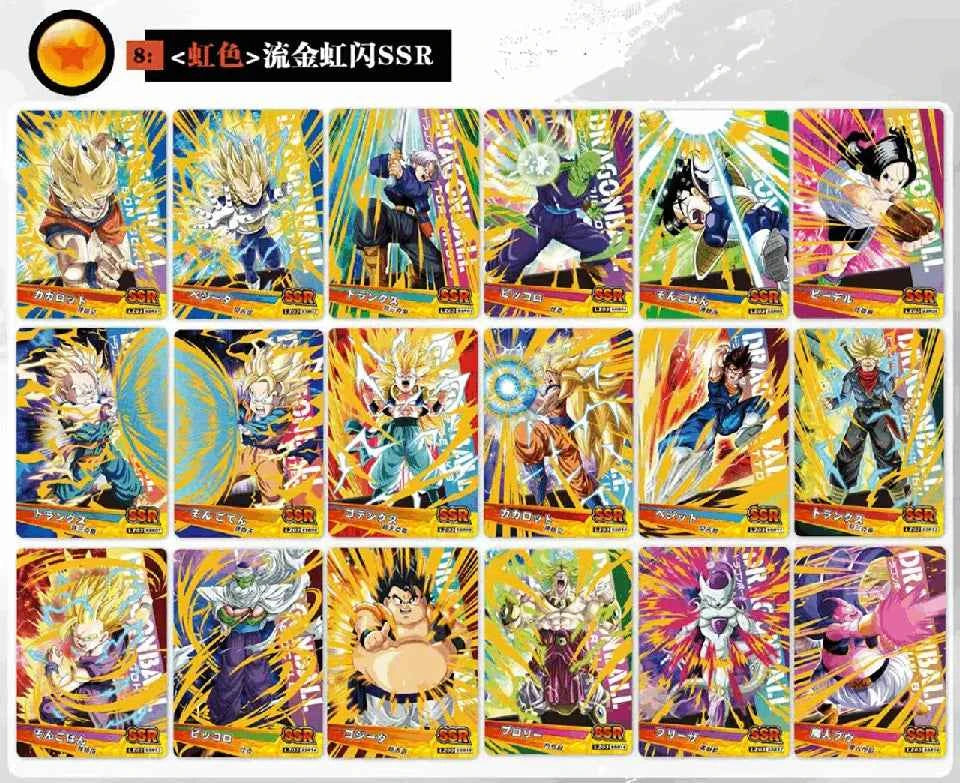 Japanese Anime Collection Card Fans' Favorite Hot Blooded Theme Creative Peripheral Character Card Children's Family Table Toys