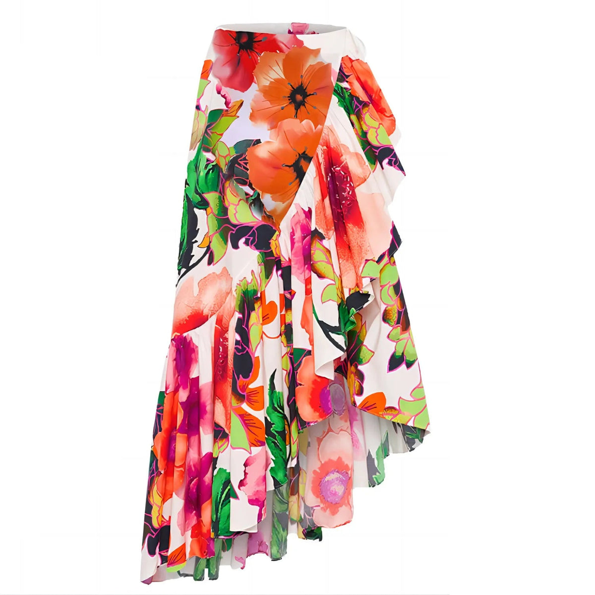 2023 New Arrival Push Up Women Bikini Set Floral Printed Ruffle Bikinis Strappy Bandage Swimwear Brazilian Biquini Bathing Suit SS69