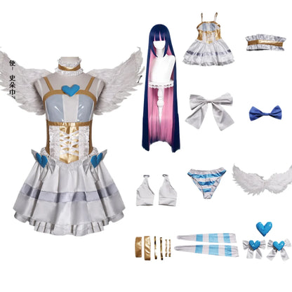 Stocking Anarchy Cosplay Costume Set by Wow Chan - Polyester Anime Outfit