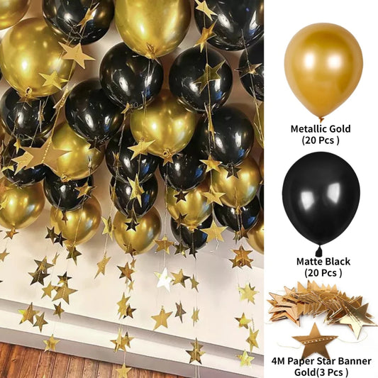SS69 24-Piece Latex Balloon Set for Party and Birthday Decorations