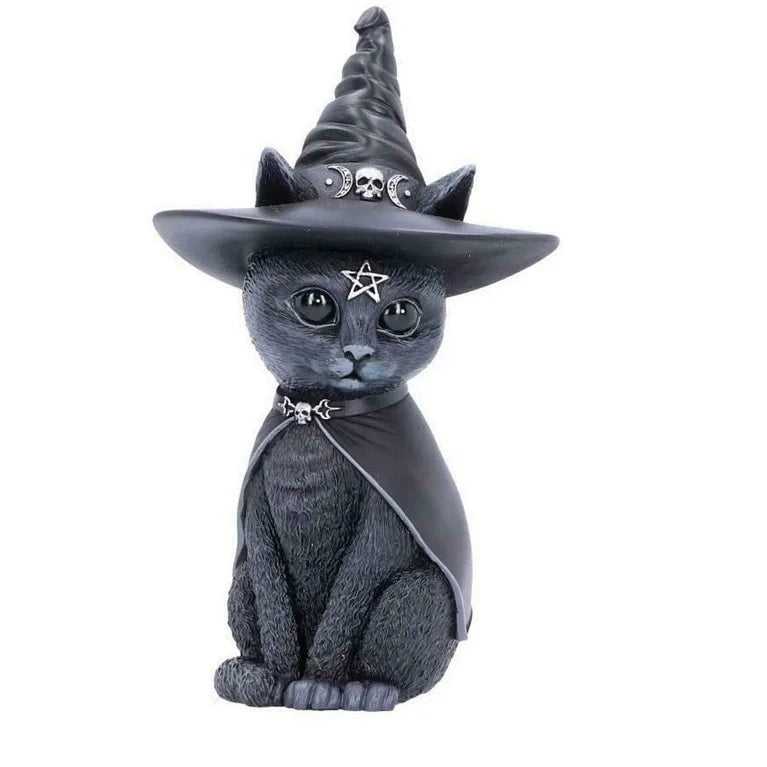 1pc Halloween Magic Black Dragon Snake Griffin Unicorn Mysterious Witches Statue Home Decor Figurine Christmas Desk Ornaments