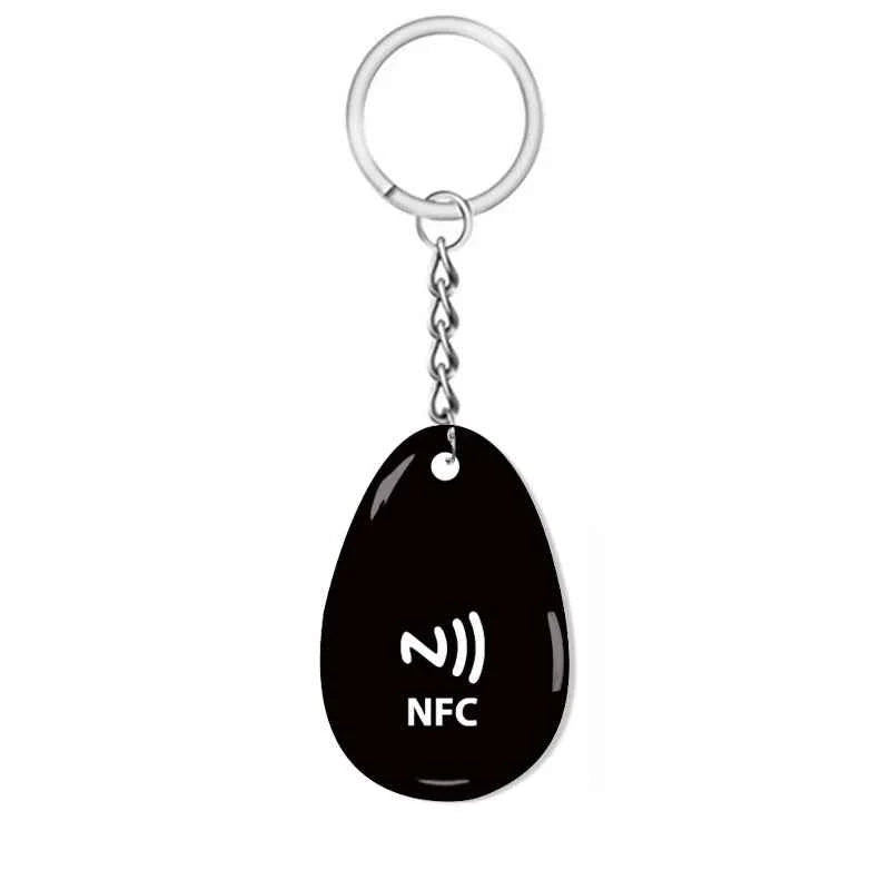 Whatsapp NFC Epoxy Keychain NFC Tag for Increase Your Business