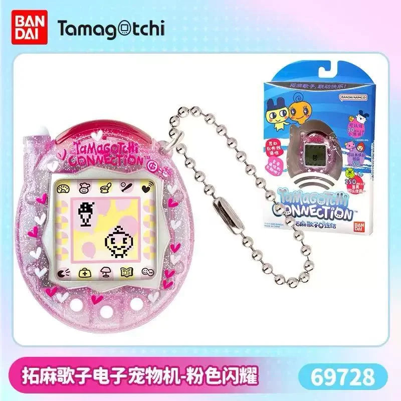Bandai Tamagotchi Connection V3 Electronic Pet - Elegant Bow Blue Bubble