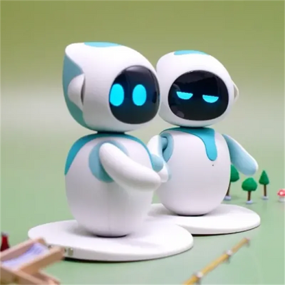 Original Eilik Smart Robot Electronic Automation Ai Robot Emotional Interaction Vocal Multiple Mode Cute Blue and Pink Gift SS69