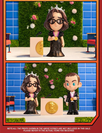 POP MART The Big Bang Theory Action Figures Toys TBBT Sheldon Penny Amy Leonard Howard Rajesh Bernadette Figure Dolls Kids Gifts SS69