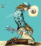 JoJo Bizarre Adventure STEEL BALL RUN Diego Brando Cosplay Knitted Sweater Unisex Tops Gifts