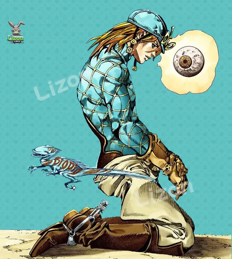 JoJo Bizarre Adventure STEEL BALL RUN Diego Brando Cosplay Knitted Sweater Unisex Tops Gifts