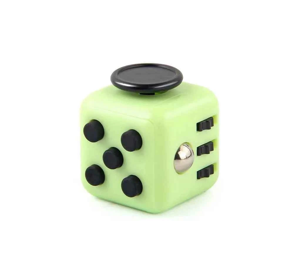 Solid Color Fidget Decompression Dice for Release Stress Autism Anxiety Relieve Adult Kids Stress Relief Anti-Stress Fingertip