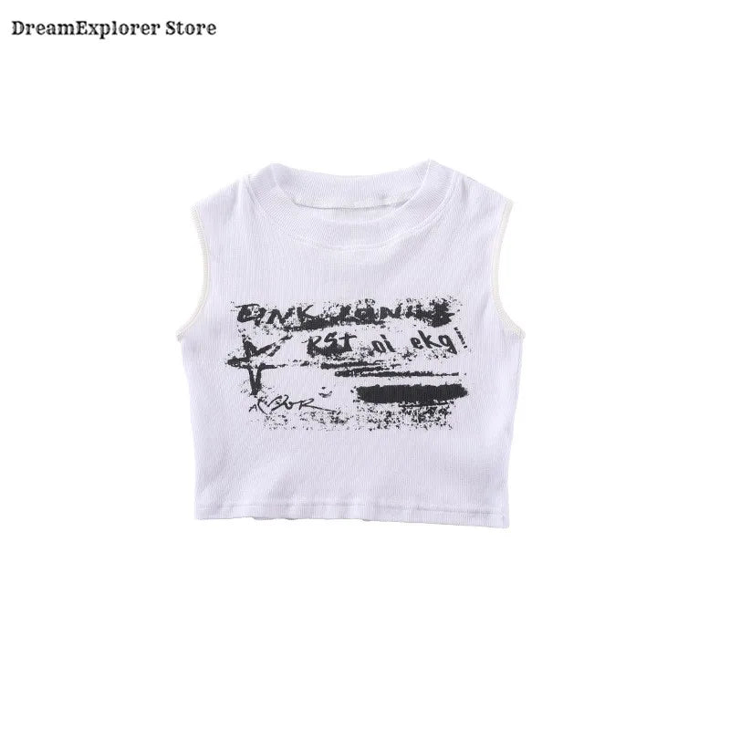 Girls K-Pop Street Dance Crop Top & Hot Pants Set