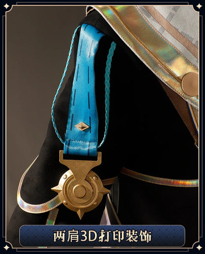 Genshin Impact Freminet Cosplay Costume Uniform Anime Chinese Style Halloween Costumes Role Play for Women Game SS69