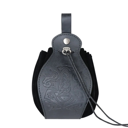 SS69 Medieval Knight Belt Synthetic Leather Renaissance Costume Sword Holder