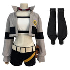 HOLOUN Riyo Anime Cosplay Costume Set - Embroidered Vest, Jacket & Shorts