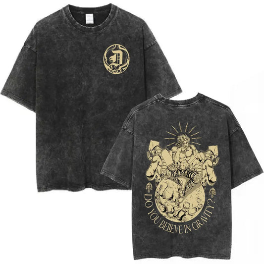 SS69 Men's Jojo Bizarre Adventure Killer Queen Graphic T-Shirt Cotton Tee