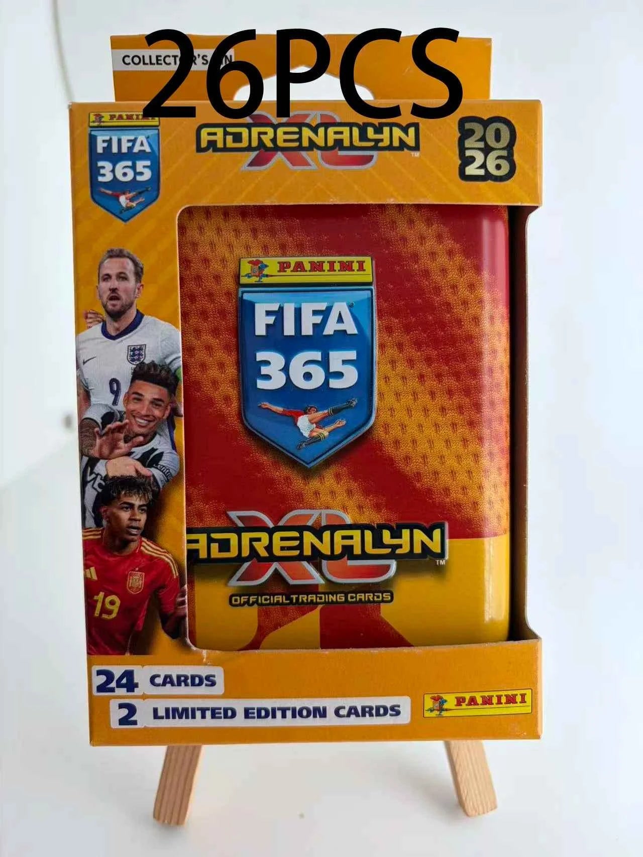 PANINI 2026 365 6PCS/BACK Collectible Cards Messi Ronaldo Neymar Mbappe Bellingham Modric Soccer autograph holiday gift