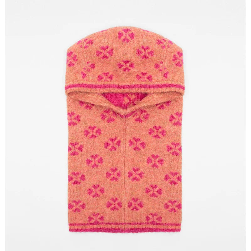 2023 Winter Balaclava Hats For Women Knitted Hooded Caps Designer's Cute personality Hats One-Piece Neck Collar Beanies Cap SS69