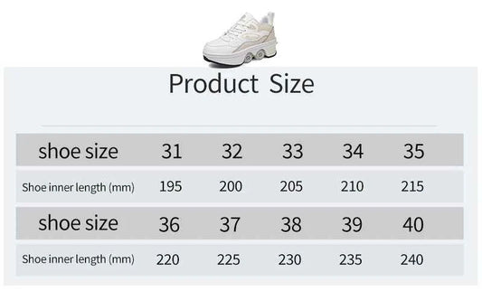 Deformation Shoes Roller Sneakers With 4 Wheels Skates Adult Kids Runaway Parkour Wheels Shoes For Women Men Youth Sport Shoes