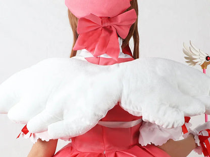 Sakura Cosplay Anime Sakura Cardcaptors Cosplay Costume Sakura Card Captor Role Play Uniform Halloween Party Costume for Women SS69