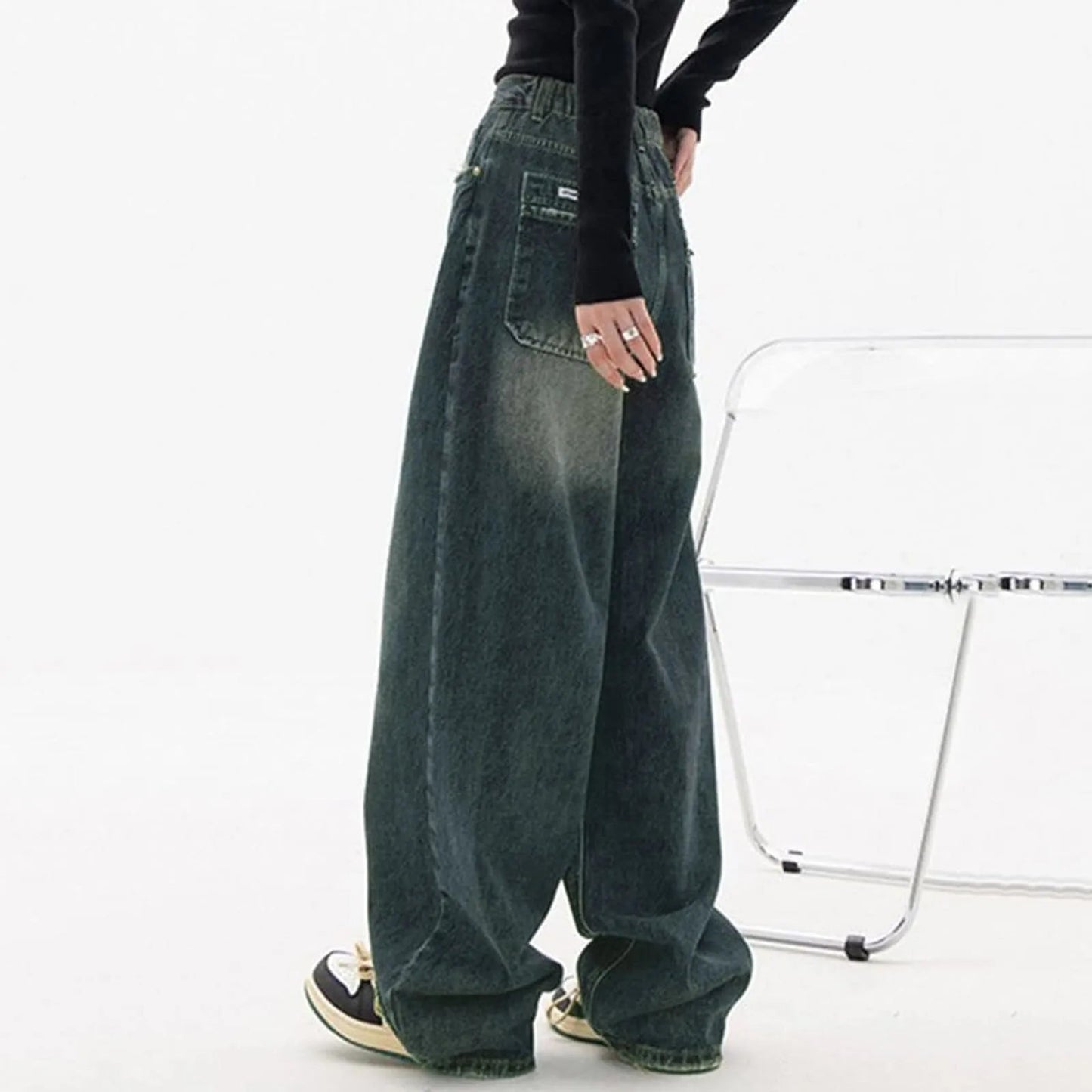 Streetwear Gothic Pants Women High Waist Y2k Punk Harajuku Red Plaid Ribbon Cargo Pants Summer Spring Slim Flare Pants Vintage SS69