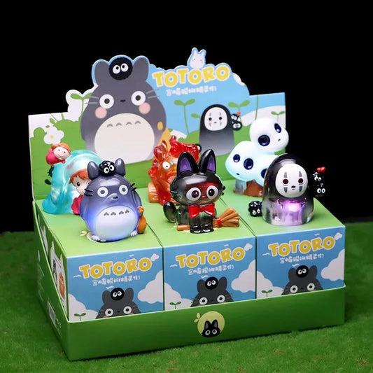 SS69 Totoro PVC Anime Model Blind Box 6-Piece Set Kawaii Home Decor