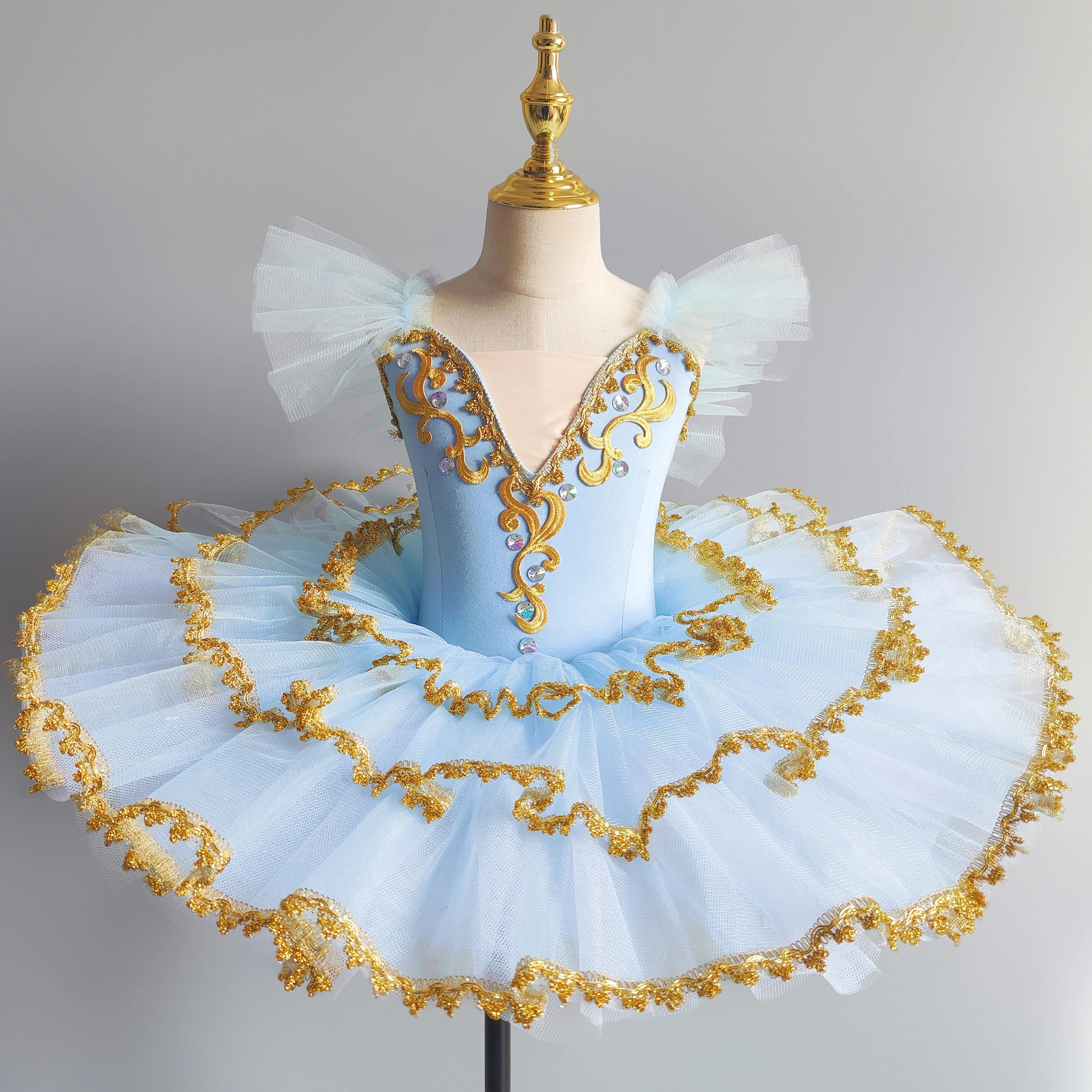 Girls Ballet Tutu Dress for Kids Princess Performance Fairy Costume