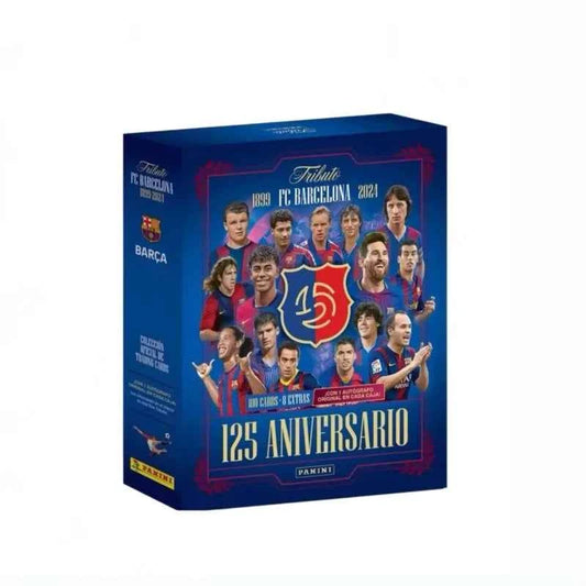 Genuine PANINI Barcelona 125th Anniversary Team Box Limited Superstar Signature Card Extremely High Collection Value Fans' Gifts