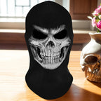 Ghost Skull Balaclava Full Face Mask for Cosplay & Cycling