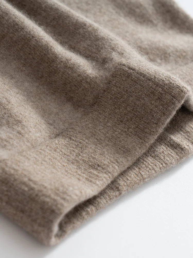 CHICUU Women 100% Cashmere Legging elasticity Slim Pants Autumn Winter Thick Basic Leggings Soft Warm Cashmere Knitwear SS69