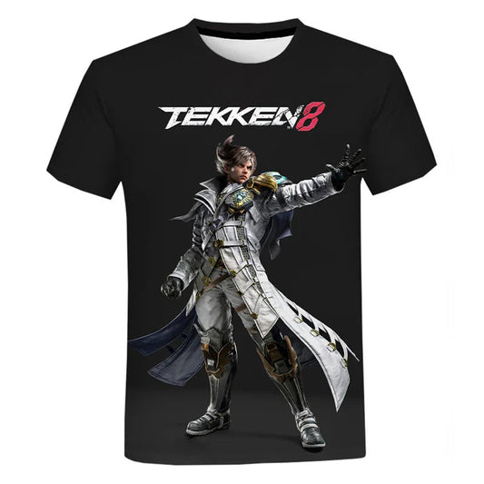 Fighting New Game Tekken 8 3D Printed T Shirt For Men Clothes Harajuku Streetwear T-Shirt For men Crewneck Short Sleeve Tops SS69 12.69 EXZHF202427163 / XL