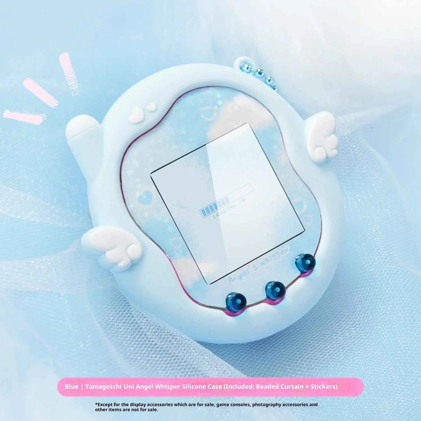 New Tamagotchi Uni Protective Cover Silicone Case Pet Toy Soft And Creative Angel Cartoon Design Cute With Sticker Gift Stock