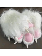 Fleece Animal Claw Mittens for Cosplay & Costumes