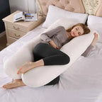 Soft Fleece Pregnant Pillow Gravida U Type Lumbar Pillow Multi Function Side Protect Cushion for Pregnancy Women Dropshipping