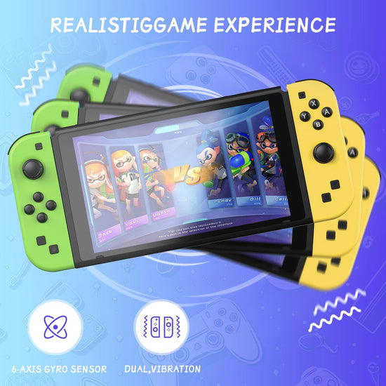 For Nintendo Switch/iOS/Android/PC Wireless Controller, Turbo Vibration Wake-up Handle For Fitness-ring BT Video Game Control SS69