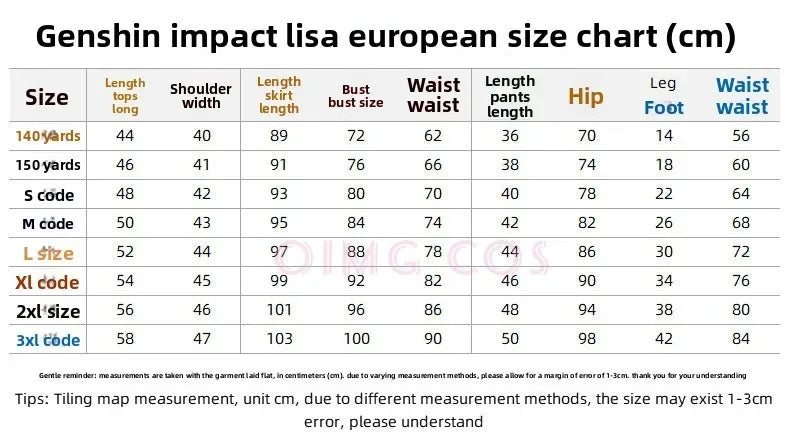 Lisa Cosplay Costume Genshin Impact Adult Carnival Uniform Anime Halloween Costumes Women Game