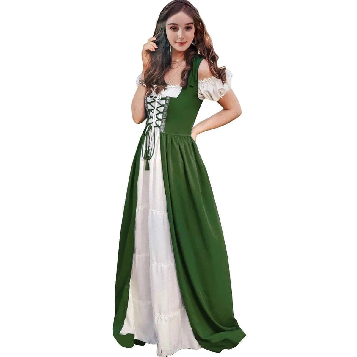 Medieval Renaissance Drama Dance Costume Halloween Girdle Cos Dress Halloween Costumes for Women Dress Love Live Cosplay