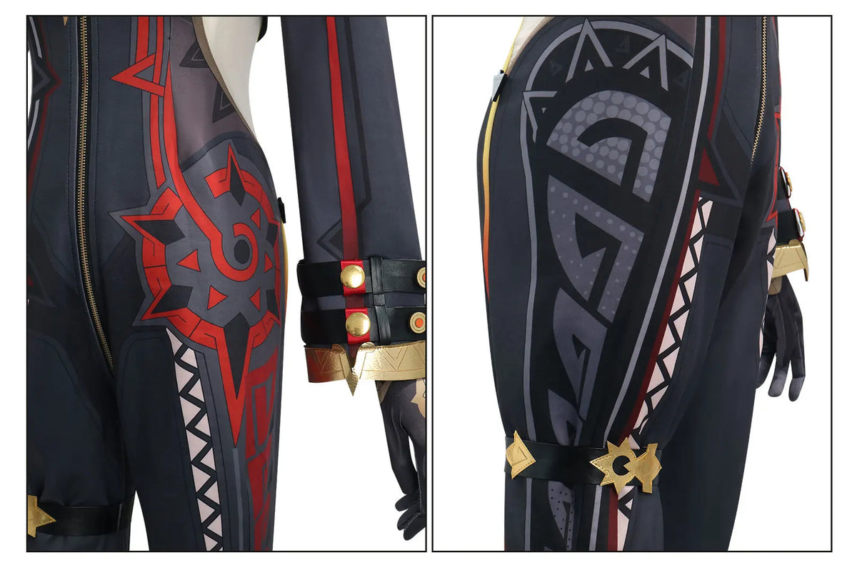 Mavuika Cosplay Costume Game Genshin Impact Uniform Earrings Sunglasses Pyro Archon Natlan God of War Halloween Party Women