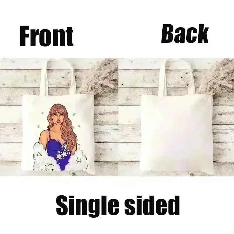 Wicked The Musical Canvas Tote Bag Glinda Elphaba Inspired Musical Lover Gifts Shopping Bag Musical Theater Fans Gift Handbag