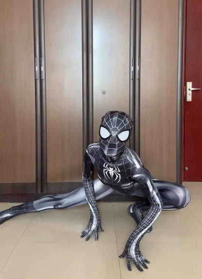 Sexy Black Cat Superhero Cosplay Costume For Spider Women Halloween Costume Christmas Tight 3d Printing Jumpuit Bodysuit Toys