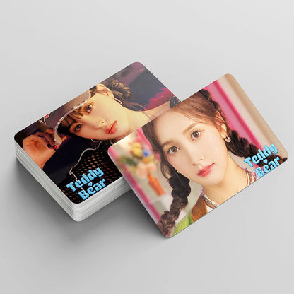 50 Cards / Set Stayc New Album Laser Card Lomo Card Girl Group Print Photo Card Beautiful Photo Fan Girl Gift Small Card Kpop SS69