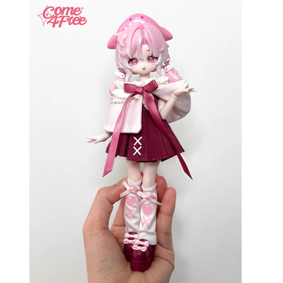 Original Come4free Ocean Gem Series Mystery Box Joint Movable Doll Dress Up Doll Trendy Play Blind Box Ornament Collectible