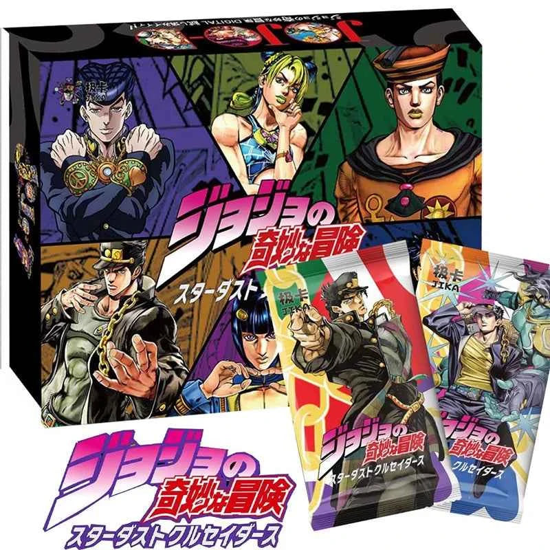 NEW Jojo's Bizarre Adventure CCG Trading Card Sealed Premium 13 Pack Booster Box Collection card Child toy gift
