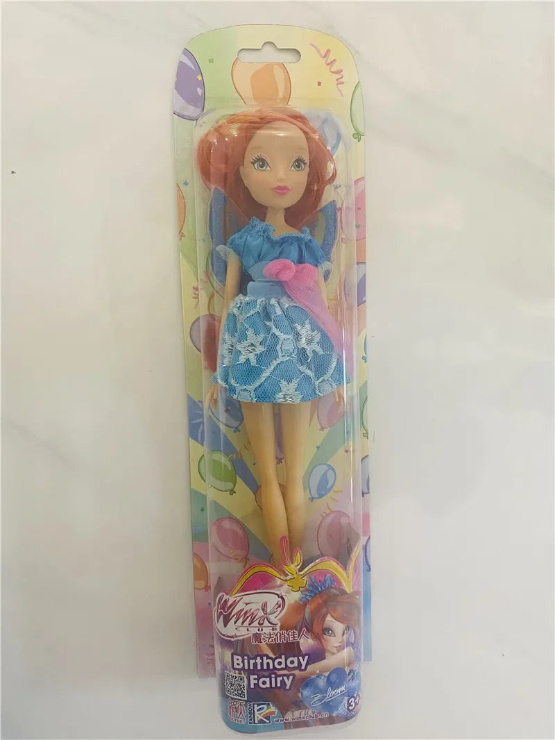 28cm High Believix Fairy&Lovix Fairy Girl Doll Action Figures Fairy Bloom Dolls with Classic Toys for Girl Gift  bjd