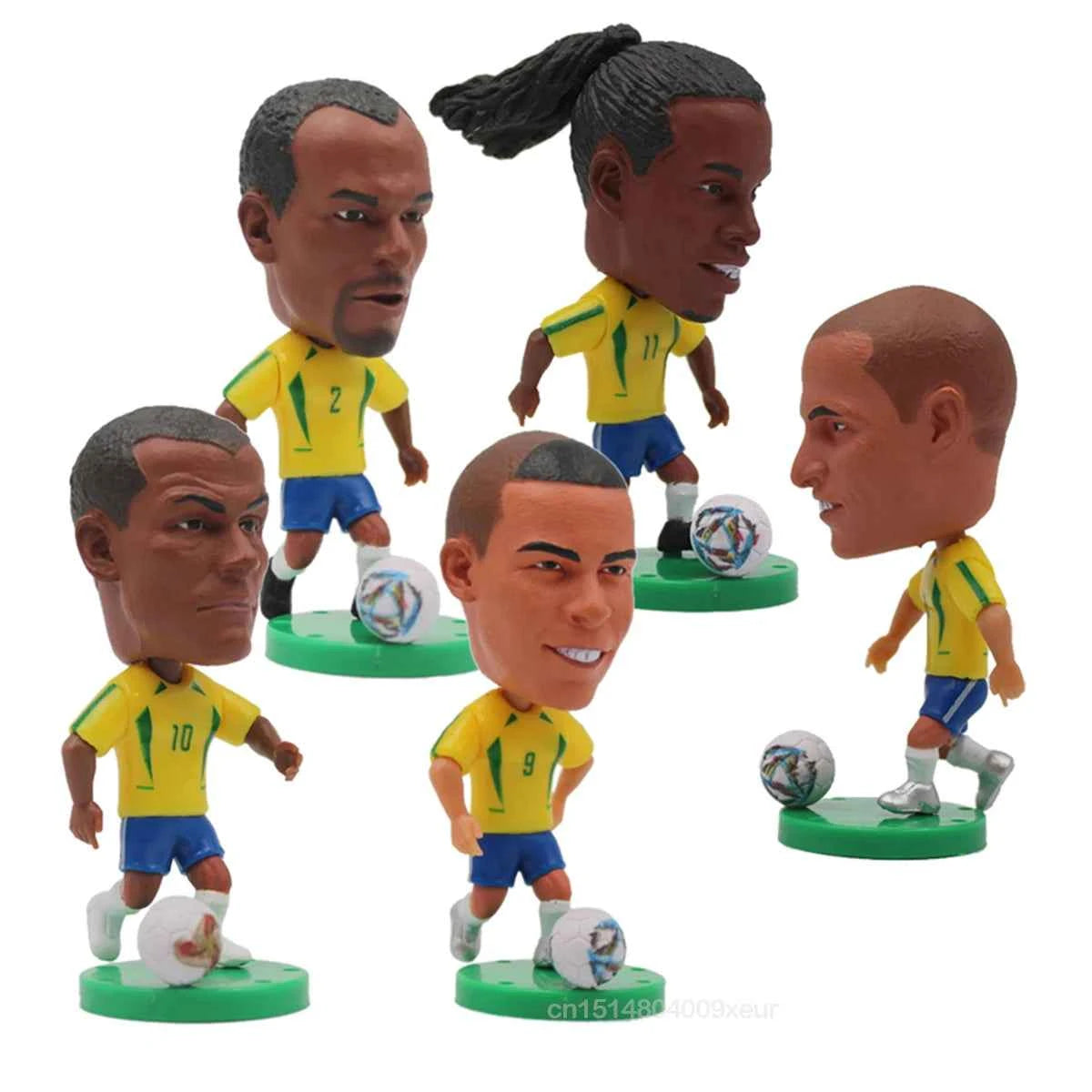6.5cm HAALAND MODRIC RONALDO YAMAL 2.5in Team Activity Doll Toy Figurine