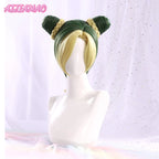 Bizarre Adventure Kujo Jolin Cosplay Wig Jolyne  Short Heat Resistant Synthetic Hair Party Wigs + Wig Cap