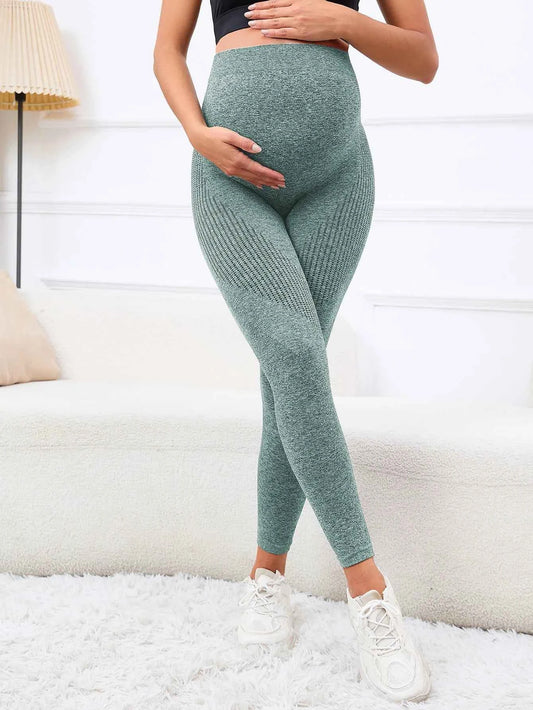Pregnant Women's Thin Bottoming Pants Spring And Summer New Maternity High Elastic Belly Support Pants